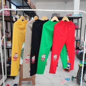 Motif mixue 50ribu dapat 5 pcs paket leging anak usia 6-7 tahun panjang 65 cm random/acak