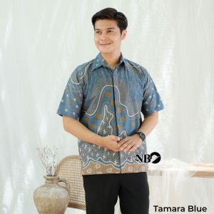 MAMAS-TERBARU COUPLE/SARIMBIT/KONDANGAN TUNIK KEMEJA BATIK KANTOR ARRIVAL LENGAN PANJANG FULL KATUN