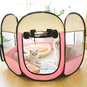 Cat Tent Rumah Kucing Cat House Portable Folding Outdoor Travel Pet Tent Dog Tent/L u cho m o