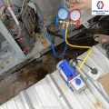 CZ mesin pam vakum angin paip mudah alih untuk aircon / peti sejuk 冷气雪柜 真空泵抽气 安装冷气必备 更换压缩机 refrigeration pipe vacuum pump cleaner portable / pressure display refrigeration parts & tools sales refrigerant item. 