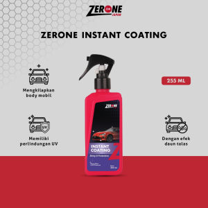 Zerone Instant Coating Pengkilap Body Mobil Efek Daun Talas 255 ml - Pengkilap Cat Body Mobil - Nano Coating Body Mobil - Kompon Mobil Penghilang Baret