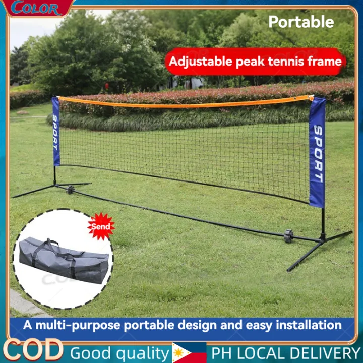 3M%20Badminton%20Rack%20Standard%20Block%20Folding%20Portable%20Indoor%20and%20Outdoor%20Competition%20Adjustable%20Simple%20Mobile%20Ball%20Stand%20-%20Image%202