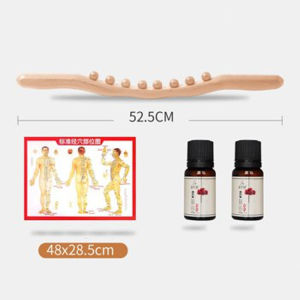 ⚡ไม้นวดรูปร่าง ท้อง ลูกกระตุ้นระบบน้ำเหลือง ลดเซลลูไลท์ ออกแบบตามหลักการแพทย์จีน