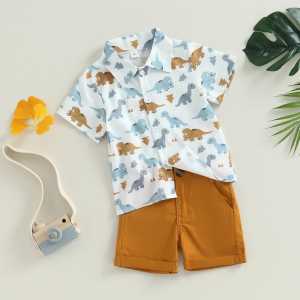 Setelan Baju Anak Laki-Laki (KEMEJA PRINT ) Untuk Anak Usia 6 Bulan sampai 4 Tahun bisa COD