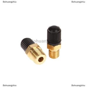 Bohuangzhiu 1PC DIY Accessories Air Compressor Tank Fill Valve Hexagonal Brass Tank Fill Valve M8 M10 Threaded Valve Core