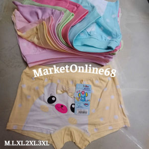 5 QUẦN LÓT ĐÙI COTTON CAO CẤP HÌNH CHẤM BI CHO BÉ GÁI 9kg ĐẾN 40KG MARKETONLINE68 0546
