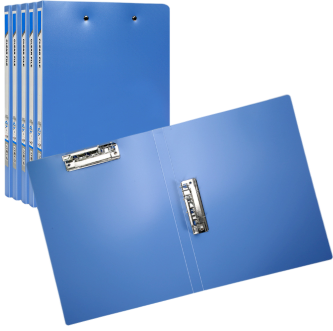 Classic A4 Double Strong Clips File Folder, Punchless Binder for