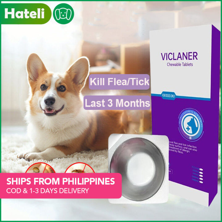 VicLaner Chewable for Dogs Fleas Ticks Removal 10