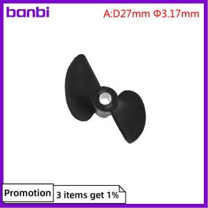 banbi RC Boat รุ่นใบพัด2ใบพัด CW NYLON Paddle P40ใบพัดเรือ