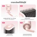 Simplus Multifunctional Hot Air Comb Hair Brush, Mini Portable, Blow And Comb in One, Curler And Straightener Dual-Use, Blow Dry Fluffy Inward Curl 360° Air Outlet, Cold And Hot Air. 