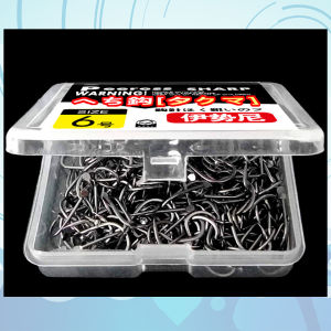 ส่งไวจากไทย ตะขอเบ็ดตกปลา ตะขอเกี่ยวปลา ตัวเบ็ดเท็กซัส ตัวเบ็ดกามาเกรดคุณภาพ คม แข็งแรง แบบก้นแบนและแบบห่วง