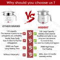 [Malaysia Plug] HODEKT 1.8L Electric Hot Pot Electric Cooker Small soup pot Non Stick Ceramic Frying Pan Rice Portable Mini Rice Cooker Pot Periuk Nasi Stainless Steel Electric Cooking Pot rice cooker pot cooking. 