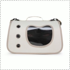 Cat Box Safe and Comfortable Cat Supplies Large Capacity Transparent Appearance Breathable Portable