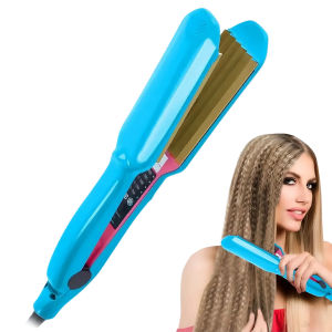Pro Hair Crimper for Women / Girls Professional Volumizing Crimping Iron for Fluffy Style 30s Rapid Heating Fluffy Corn Iron