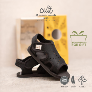 CUIT Baby 3-5 Tahun Sepatu Sandal Anak Nikoyoku Natural Rubber Anti Slip