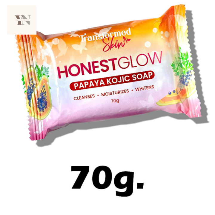 Transformed Skin Honest Glow Kojic Papaya Soap 70g | Lazada PH