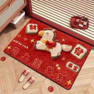✨🦄 Cartoon Diatomaceous Mud Bath Mat - Super Absorbent Anti-Slip Waterproof & Durable Floor Mat For Bathroom/Shower With Soft Texture
