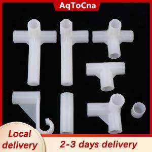 [COD] AqToCna Ship within 24 hours 2pcs ID13mm Four Five Way  Pipe AdapterShelf Wardrobe Hook Fittings Plant Support ConnectorGarden Watering Irrigation