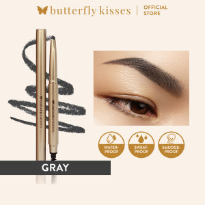 Butterfly Kisses Bold Brows Waterproof Eyebrow Pencil (Gray)