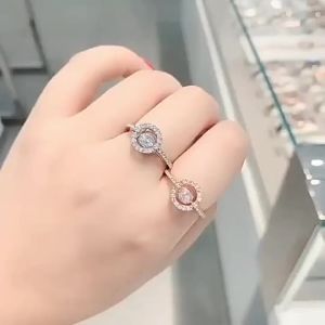 NEW 2026 48J Swarovski Ready Rings SPARKLING DANCE Stackable Rings Silver Rings Crystal Rings Silver Rings Diamond Rings Jewelry Rings Diamond Rings Crystal Rings Gifts Fashion Rings Zircon Rings Adjustable Rings Love Gifts Fixed Rings