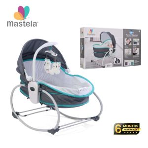 Mastela 5 in 1 Rocker & Bassinet Bed for Newborn Baby