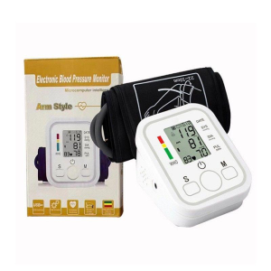 Digital Wrist Blood Pressure Monitor Automatic BP Machine Heart Rate Monitor LCD Display Portable