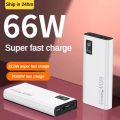 (CCC Certification)66W Powerbank 20000/30000mAh Fast Charging Full Capacity Powerbank USB Portable Digital Display Flash Charging Battery mobilepower. 