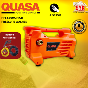 SYK Quasa HPI-S600A High Pressure Washer Machine Car Washer Water Jet Mesin Elektrik Cuci Kereta Lantai
