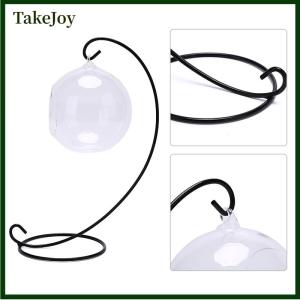 TakeJoy Clear Ball Vase Landscape Terrarium Succulent Hanging Flowerpot Container