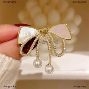 [COD] zhangyuqing Fashion Flash Drill Bow Brooches Women Clothing Jewelry Party Accessories Gifts