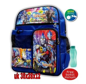 TAS RANSEL ANAK ULTRAMAN SD-TK BERHADIAH BOTOL MINUM