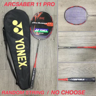 [ RE-STOCK ] Yonex Isometric Arcsaber 11 Pro (Grayish Pearl) Badminton Racket Arc11-P 4U G5 /85g 24LBS 25LBS max