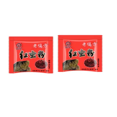 2/5Bags Fishing Bloodworm Powder Fish Buster Carp Killer Red Worm Fishmeal Fishing Necessary Natural Baits Fishing Lure
