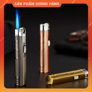Hộp Quẹt Bật Lửa Khò Gas 1 Tia Cực Mạnh Cầm Tay Aomai AM367 Thiết Kế Đẹp Độc Lạ - Giao Màu Ngẫu Nhiên