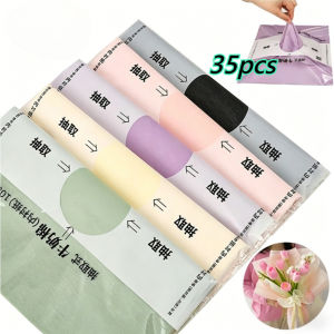 Korean Cotton Nonwoven Wrapping Flower Paper Withdrawable Bouquet Lining Paper Gift Packaging Paper