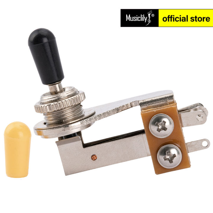 Musiclily Basic Metric 3Way Right Angle Toggle Switch LType Pickup