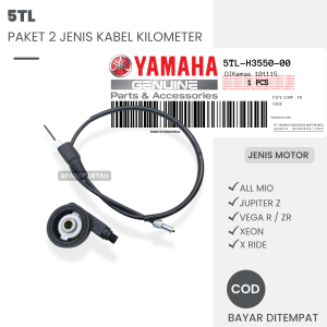 (5TL) PAKET 2 JENIS KABEL KILOMETER + GIR BOX ALL MIO JUPITER Z VEGA R VEGA ZR XEON X RIDE