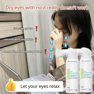 Lutein Eye Care Spray for Adults Relieve Eye Fatigue Improve Dryness Reduce Redness Deep Cleanse Ideal for Men and Women