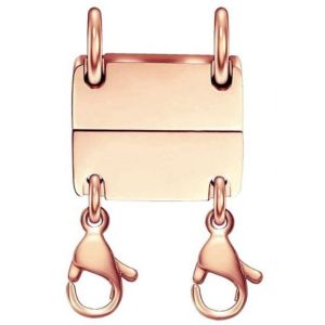 BLISSFUL Multiple Strands ic Necklace Separator Gold/Silver Layering Multi Necklace Jewelry Connector Jewelry Accessories DIY Layered Necklace Clasps Women Layered Look