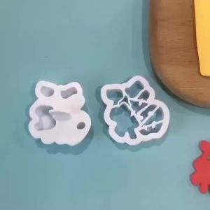 【Ship in 24H】硅胶模具 Silicone mold 福寿喜财福字寿字印字模具生日快乐寿桃花样馒头翻糖蛋糕切字模具9.16