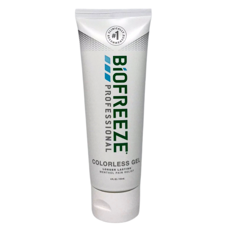 Biofreeze Professional Colorless Gel Longer Lasting Menthol 4 Oz