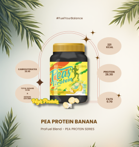 BeanBurst ProFuel Blend Peas Protein Series (1kg) | Premium Pea Protein - 26g - 29g of Protein per Serving