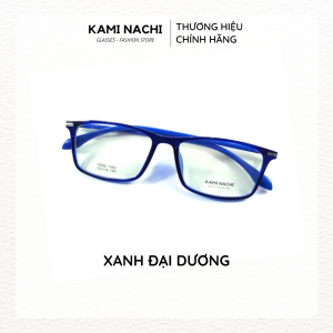 Gọng kính nhựa dáng vuông KAMI NACHI phong cách đơn giản TR90.2019V