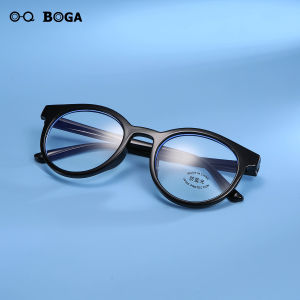 OQ BOGA 5 สีแฟชั่นเด็กพลาสติกกรอบแว่นตาคอมพิวเตอร์เด็กชายหญิงป้องกันดวงตาป้องกันแสงสีฟ้าแว่นตาป้องกันรังสี