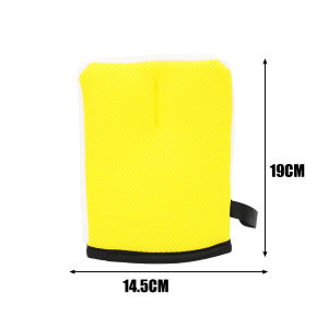 ถุงมือไมโครไฟเบอร์ถุงมือทำความสะอาดรถ2ชิ้นดูดซับสูงอุปกรณ์ดูแลรถยนต์รายละเอียดอัตโนมัติไม่มีรอยขีดข่วน