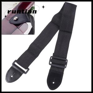 runtian 68cm-124cm phổ dây đeo đàn guitar nylon có thể điều chỉnh vành đai đàn guitar với PU da