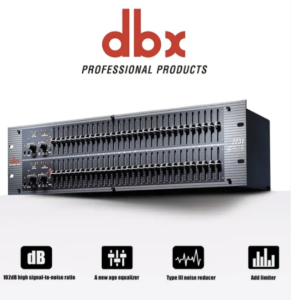 DBX 2231 Dual-Channel 31-Band 2 Series Professional Stage Performance Home Conference Two-Channel E