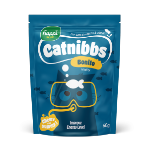 Happi Skippi Catnibbs Soft & Chewy Cat Treats 60g