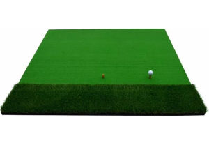 Thảm Tập Golf Swing 150cm x 150cm - Dày 3cm - Cỏ Golf Cao Cấp - Tặng Tee