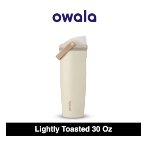 (Authentic)2-in-1 Portable Owala FreeSip Sway Stainless Steel Water Bottle with Straw BPA-Free Sports Safe Easy to Clean